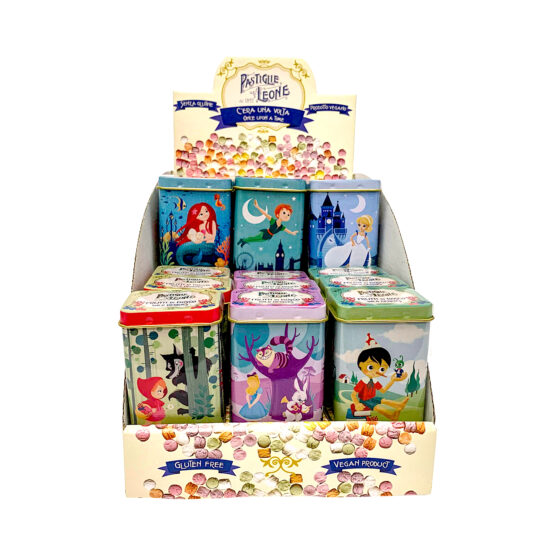 Display Once Upon a Time Tins
