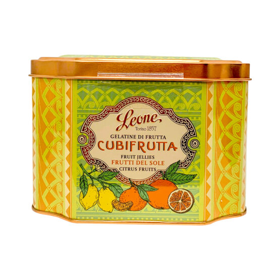 Metal Tin Cubifrutta jellies - CITRUS