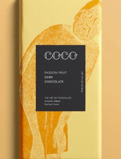 Fruit de la passion et nid d'abeille, noir 61%
