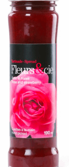 Confiture Fraise & Rose