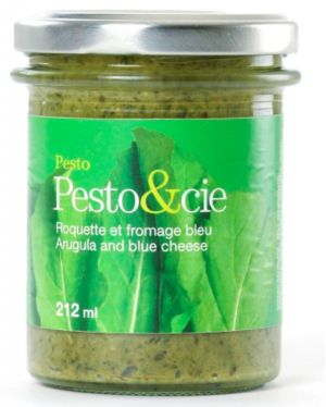Pesto à la roquette et au fromage bleue