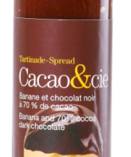 Tartinade de chocolat noir à la banane et 70 % de cacao