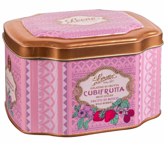 Metal Tin Cubifrutta jellies - WILD BERRIES