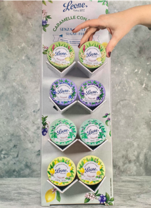 Display Metal Tin Sugar-free Hard Candies