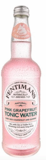 Fentimans Pink Grapefruit Tonic Water | Citrusy & Bright Flavor