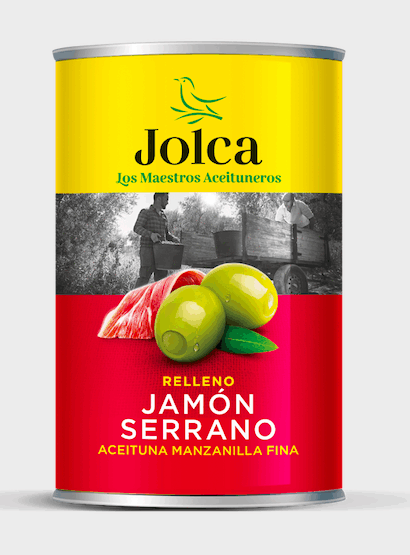 jolca Serrano Ham Stuffed Manzanilla Olives