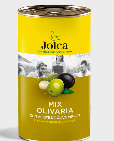 Jolca Tapas Olivaria with Virgin Olive : Gourmet Olive Mix for Tapas