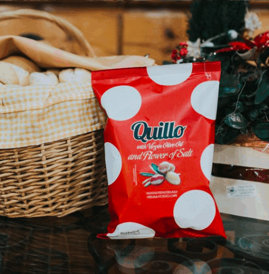 Quillo Chips - Flower of Salt Gourmet Potato Chips 45g - Image 2