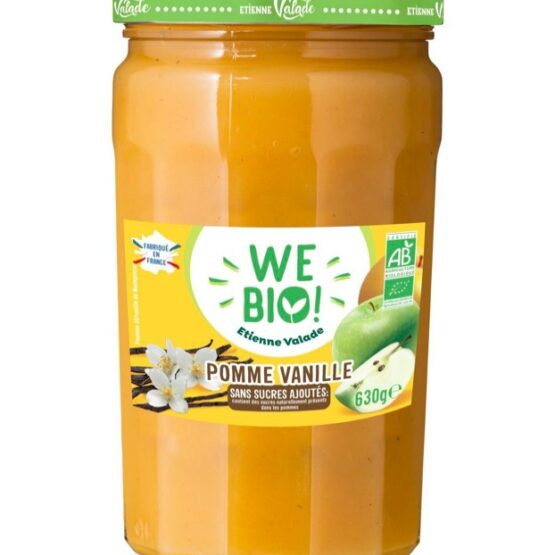 Apple puree with vanilla BIO