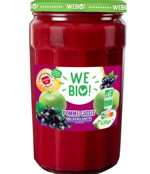 Apple puree with Blackcurrant BIO