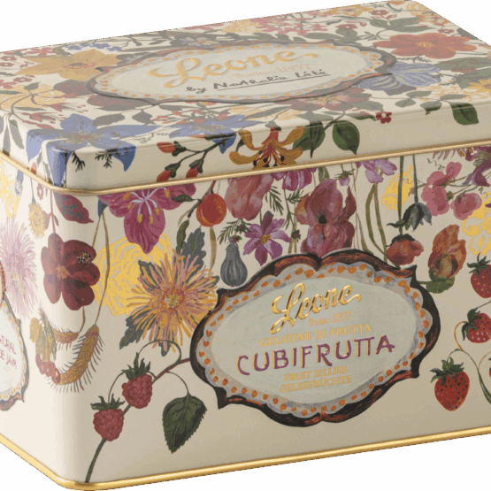 CUBIFRUTTA FRUIT JELLIES IN METAL TIN BY NATHALIE LETE