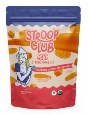 Mini Traditional Caramel Organic & Plant Based Stroopwafels