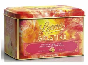 Assorted Citrus Fruits Jellies in Tin (orange, lemon & tangerine jellies)