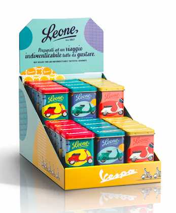 VESPA Pastilles Display